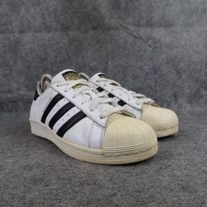Adidas Shoes Womens 5.5 Sneakers Superstar Lifestyle Classic Leather White Black